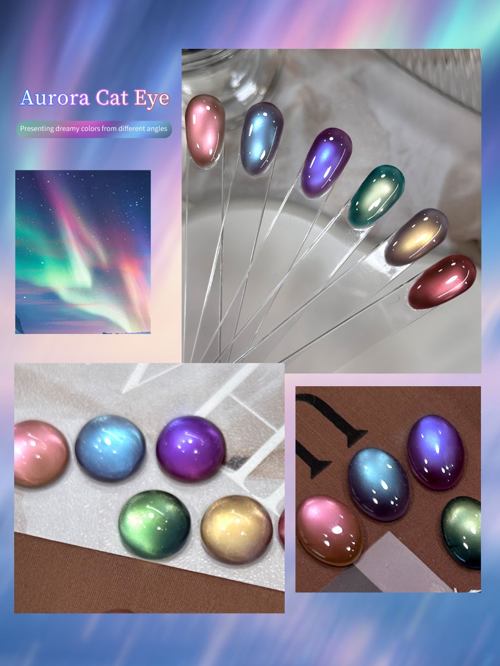 Cateye gels