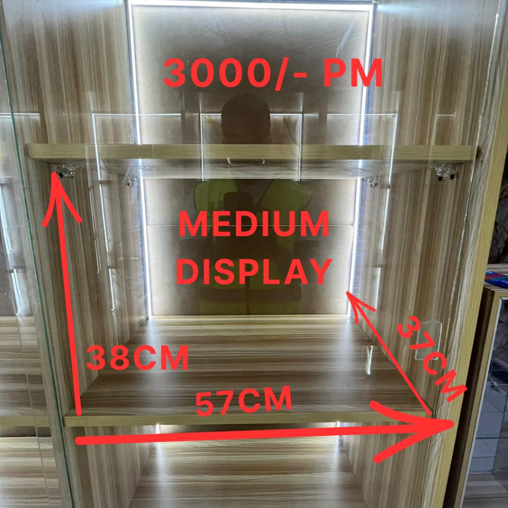 Medium Glass Display