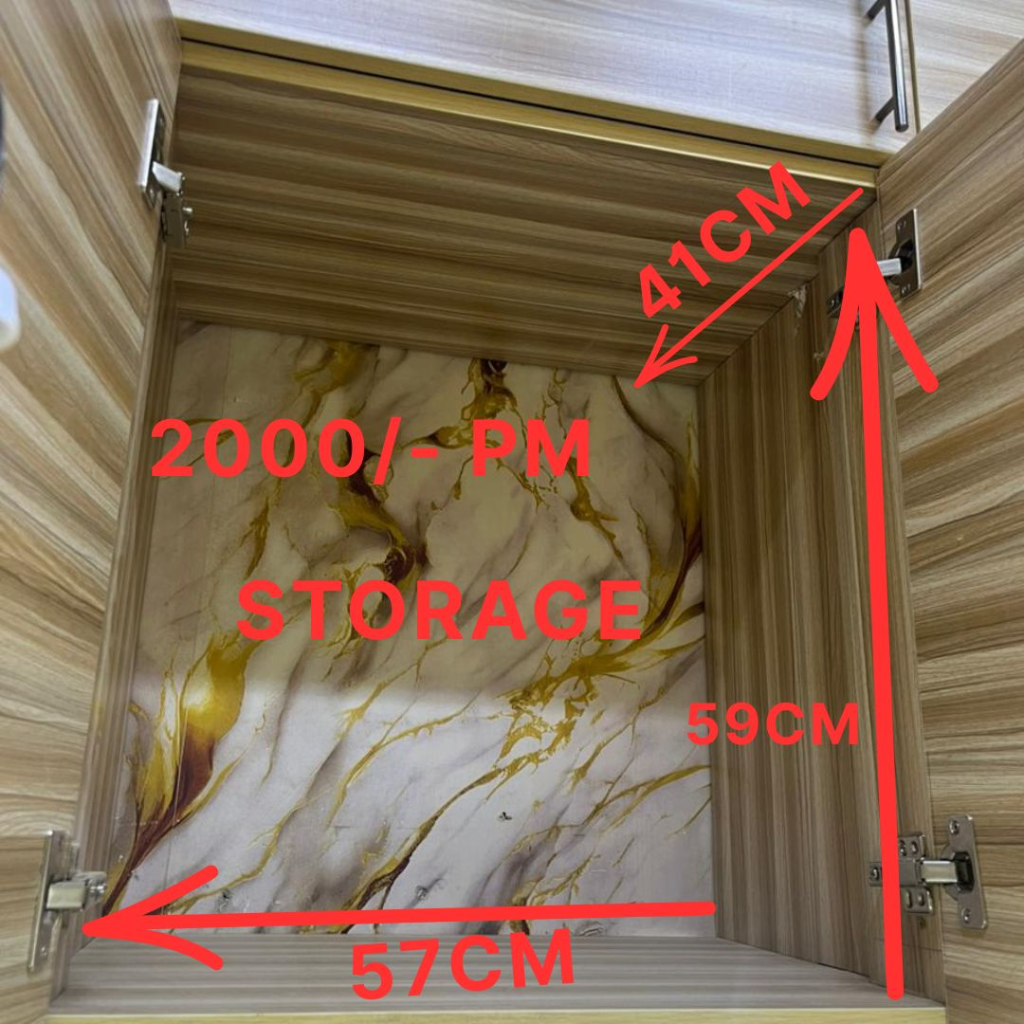 Closed Storage Shelf